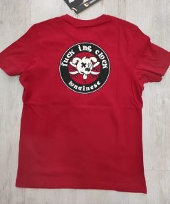 T-SHIRT LONDINESE TE084 - ROSSO